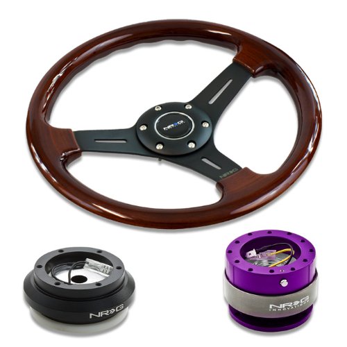 Steering Accessories NRG Innovations NRG-SRK-110H+0151BK+200PP