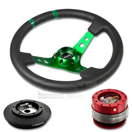 Steering Accessories NRG Innovations NRG-SRK-121H+016R-GN+200RD