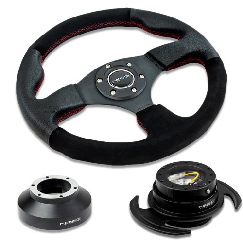 Steering Accessories NRG Innovations NRG-SRK-131H+012R-S+650BK