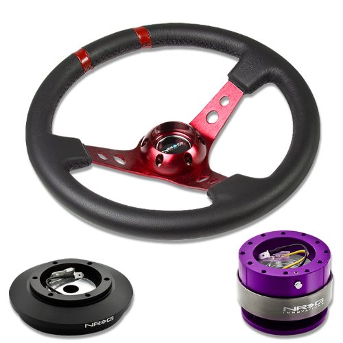 Steering Accessories NRG Innovations NRG-SRK-121H+016R-RD+200PP