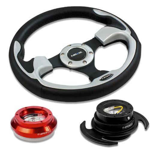 Steering Accessories NRG Innovations NRG-SRK-110H-RD+001SL+650BK