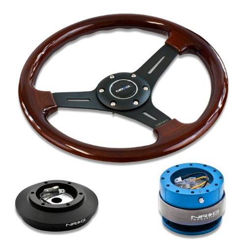 Steering Accessories NRG Innovations NRG-SRK-121H+0151BK+200NB