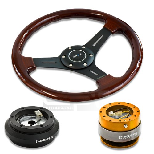 Steering Accessories NRG Innovations NRG-SRK-190H+0151BK+200RG
