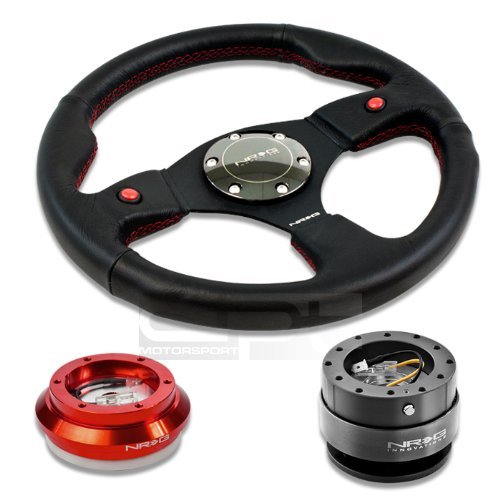 Steering Accessories NRG Innovations NRG-SRK-110H-RD+007R+200GM