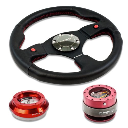 Steering Accessories NRG Innovations NRG-SRK-110H-RD+007R+200PK