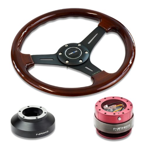 Steering Accessories NRG Innovations NRG-SRK-131H+0151BK+200PK