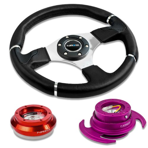 Steering Accessories NRG Innovations NRG-SRK-110H-RD+008R+650PP