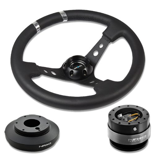 Steering Accessories NRG Innovations NRG-SRK-175H+016BK-S+200BK