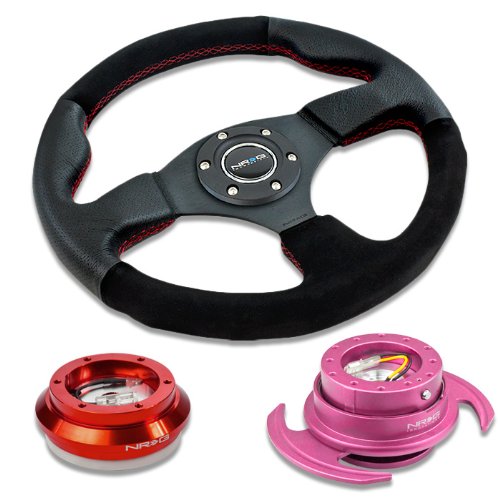 Steering Accessories NRG Innovations NRG-SRK-110H-RD+012R-S+650PK