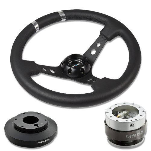 Steering Accessories NRG Innovations NRG-SRK-175H+016BK-S+200SL