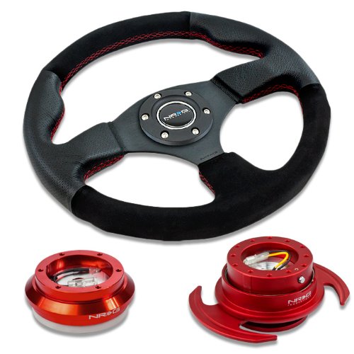 Steering Accessories NRG Innovations NRG-SRK-110H-RD+012R-S+650RD