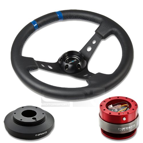 Steering Accessories NRG Innovations NRG-SRK-175H+016R-BK+200RD