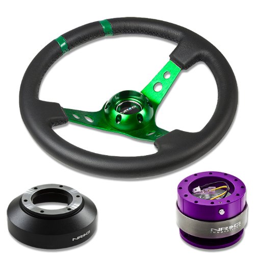 Steering Accessories NRG Innovations NRG-SRK-141H+016R-GN+200PP