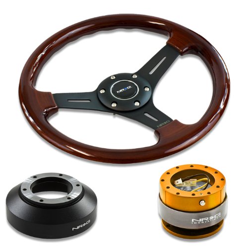 Steering Accessories NRG Innovations NRG-SRK-141H+0151BK+200RG