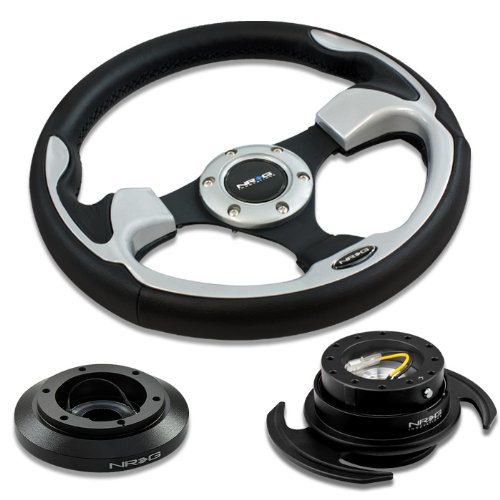 Steering Accessories NRG Innovations NRG-SRK-180H+001SL+650BK