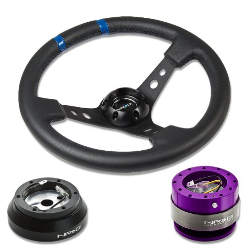 Steering Accessories NRG Innovations NRG-SRK-140H+016R-BK+200PP