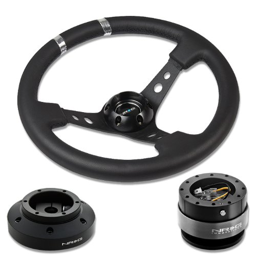 Steering Accessories NRG Innovations NRG-SRK-101H+016BK-S+200BK