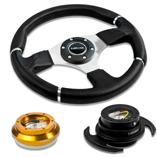 Steering Accessories NRG Innovations NRG-SRK-110H-RG+008R+650BK