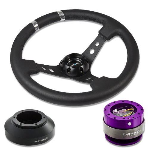 Steering Accessories NRG Innovations NRG-SRK-150H+016BK-S+200PP