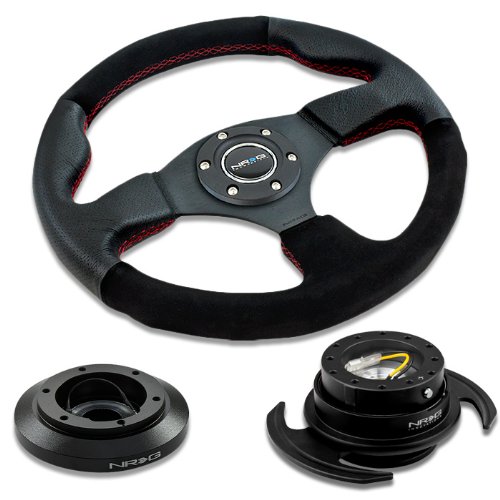 Steering Accessories NRG Innovations NRG-SRK-180H+012R-S+650BK