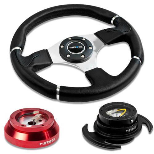 Steering Accessories NRG Innovations NRG-SRK-140H-RD+008R+650BK