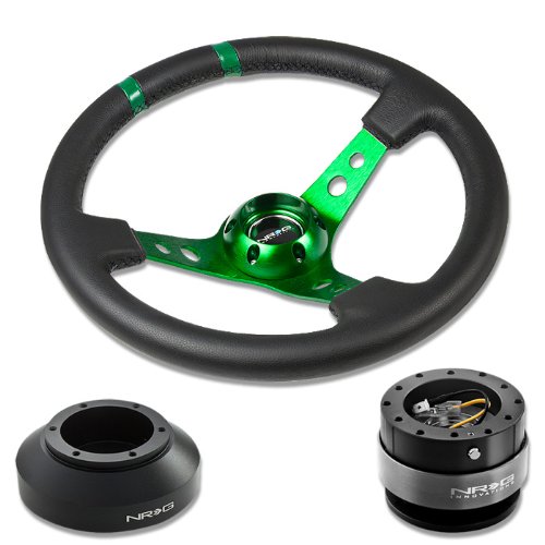 Steering Accessories NRG Innovations NRG-SRK-150H+016R-GN+200BK