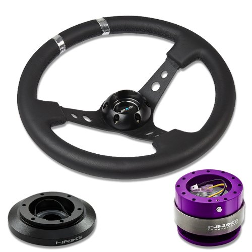 Steering Accessories NRG Innovations NRG-SRK-180H+016BK-S+200PP