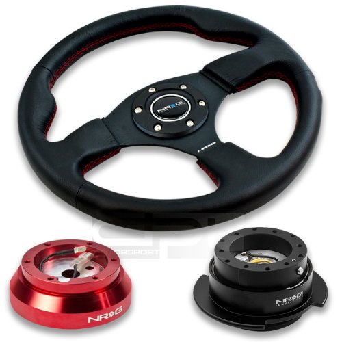 Steering Accessories NRG Innovations NRG-SRK-140H-RD+012R+250BK