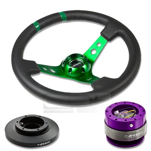 Steering Accessories NRG Innovations NRG-SRK-E36H+016R-GN+200PP