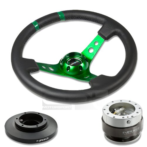 Steering Accessories NRG Innovations NRG-SRK-E36H+016R-GN+200SL