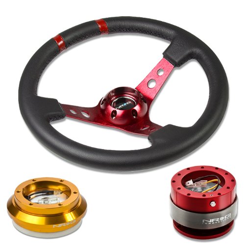 Steering Accessories NRG Innovations NRG-SRK-110H-RG+016R-RD+200RD