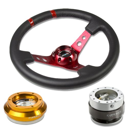 Steering Accessories NRG Innovations NRG-SRK-110H-RG+016R-RD+200SL