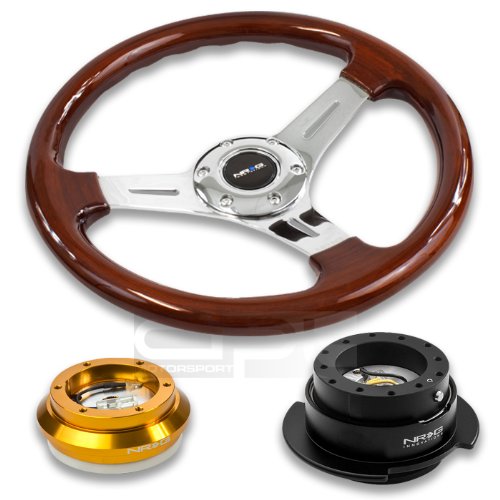 Steering Accessories NRG Innovations NRG-SRK-110H-RG+0151CH+250BK