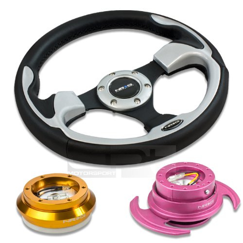 Steering Accessories NRG Innovations NRG-SRK-130H-RG+001SL+650PK