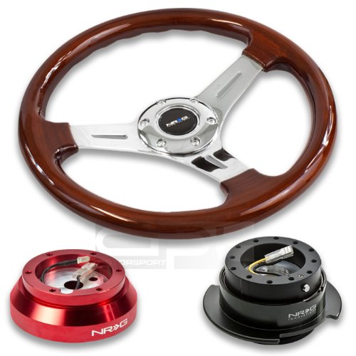 Steering Accessories NRG Innovations NRG-SRK-140H-RD+0151CH+250BC