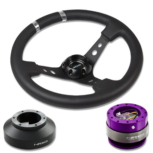 Steering Accessories NRG Innovations NRG-SRK-105H+016BK-S+200PP