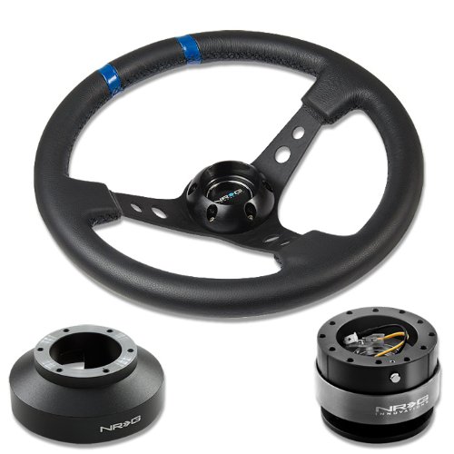 Steering Accessories NRG Innovations NRG-SRK-105H+016R-BK+200BK