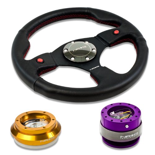 Steering Accessories NRG Innovations NRG-SRK-130H-RG+007R+200PP
