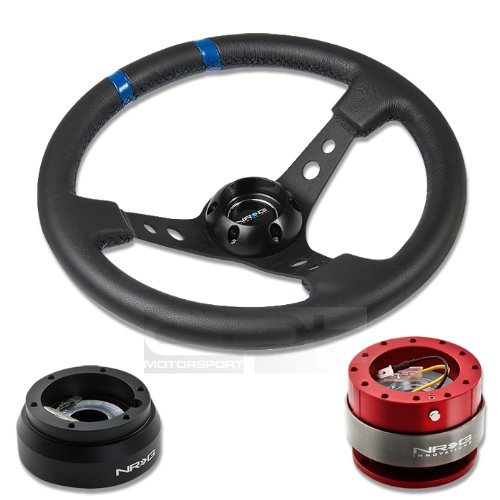Steering Accessories NRG Innovations NRG-SRK-181H+016R-BK+200RD