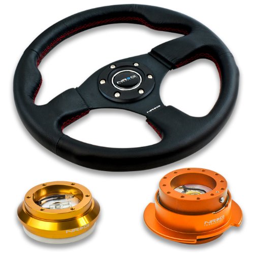 Steering Accessories NRG Innovations NRG-SRK-130H-RG+012R+250OR