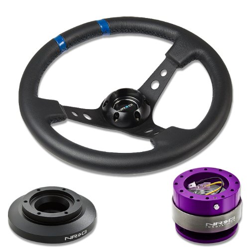 Steering Accessories NRG Innovations NRG-SRK-E46H+016R-BK+200PP