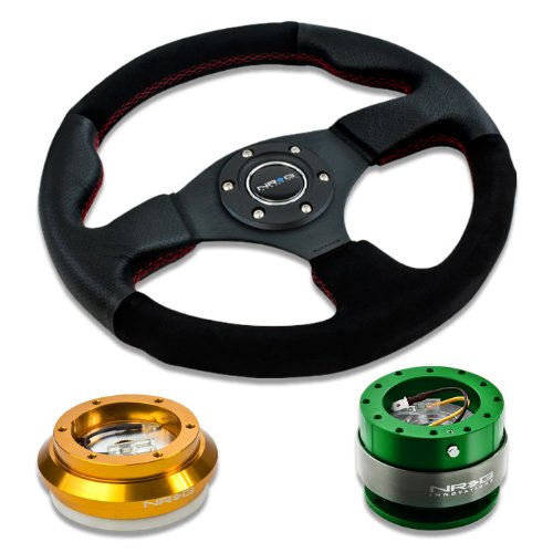 Steering Accessories NRG Innovations NRG-SRK-130H-RG+012R-S+200GN