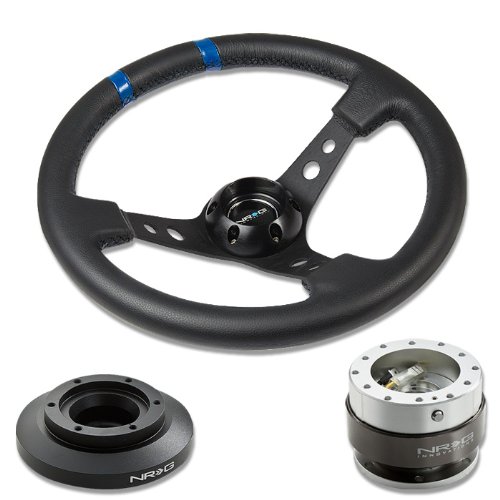 Steering Accessories NRG Innovations NRG-SRK-E46H+016R-BK+200SL