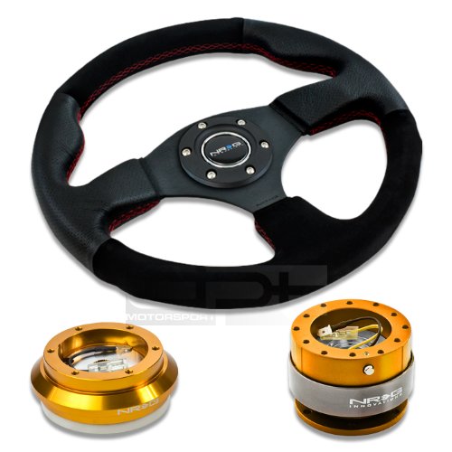 Steering Accessories NRG Innovations NRG-SRK-130H-RG+012R-S+200RG