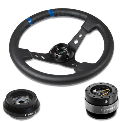 Steering Accessories NRG Innovations NRG-SRK-120H+016R-BK+200BK