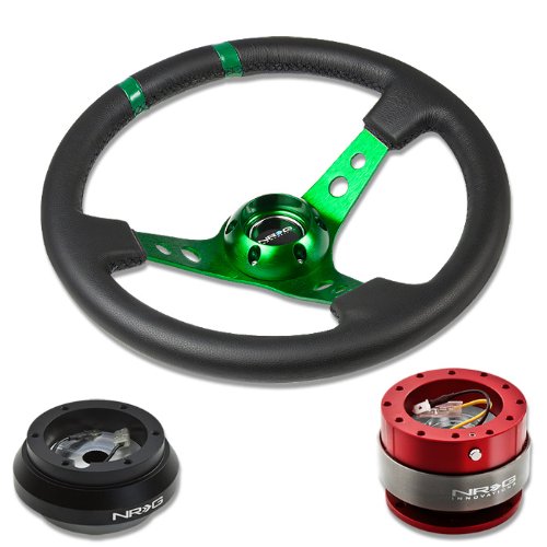 Steering Accessories NRG Innovations NRG-SRK-120H+016R-GN+200RD