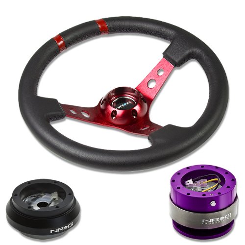 Steering Accessories NRG Innovations NRG-SRK-120H+016R-RD+200PP