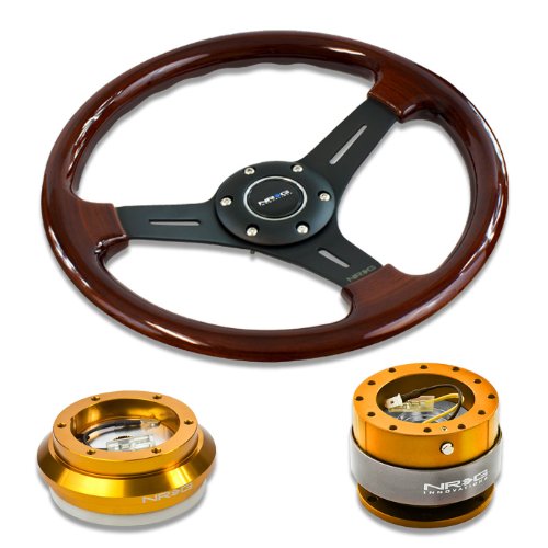 Steering Accessories NRG Innovations NRG-SRK-130H-RG+0151BK+200RG