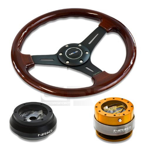 Steering Accessories NRG Innovations NRG-SRK-120H+0151BK+200RG