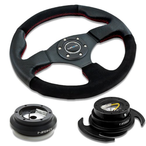 Steering Accessories NRG Innovations NRG-SRK-110H+012R-S+650BK